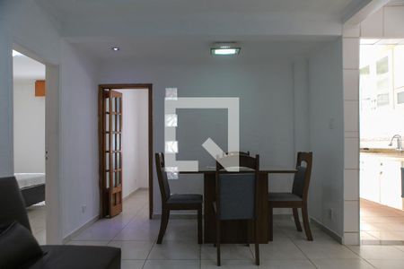 Sala de apartamento para alugar com 2 quartos, 60m² em Aparecida, Santos