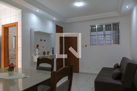 Sala de apartamento para alugar com 2 quartos, 60m² em Aparecida, Santos