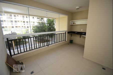 Varanda da Sala de apartamento para alugar com 1 quarto, 51m² em Taguatinga Sul (taguatinga), Brasília