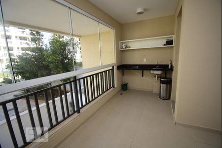 Varanda da Sala de apartamento para alugar com 1 quarto, 51m² em Taguatinga Sul (taguatinga), Brasília