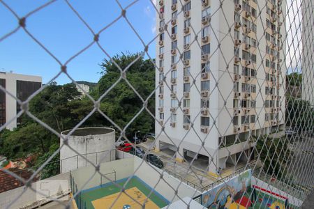 Vista da Sala de apartamento para alugar com 3 quartos, 80m² em Laranjeiras, Rio de Janeiro