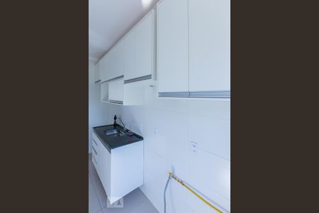 Cozinha integrada de apartamento para alugar com 2 quartos, 48m² em Vila Abranches, Ribeirão Preto