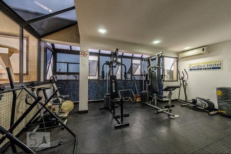 Área Comum - Academia de apartamento à venda com 1 quarto, 50m² em Cambuí, Campinas