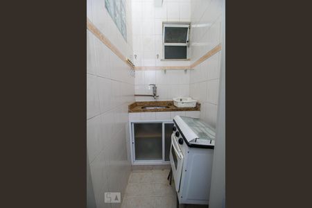 Cozinha de kitnet/studio à venda com 1 quarto, 20m² em Botafogo, Rio de Janeiro