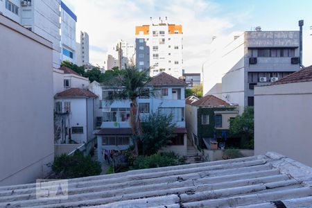 vista da Sala/Quarto de kitnet/studio para alugar com 1 quarto, 34m² em Independência, Porto Alegre