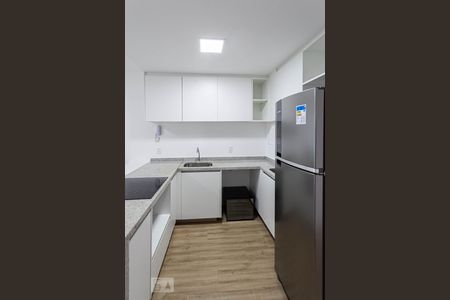 Cozinha de apartamento para alugar com 1 quarto, 40m² em Funcionários, Belo Horizonte