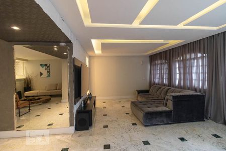 Sala de casa à venda com 4 quartos, 480m² em Vila Camilopolis, Santo André