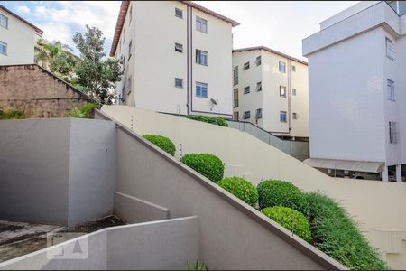 Varanda da Sala de apartamento para alugar com 3 quartos, 118m² em Estoril, Belo Horizonte