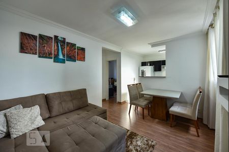 Sala de apartamento à venda com 2 quartos, 50m² em Estrela do Oriente, Belo Horizonte