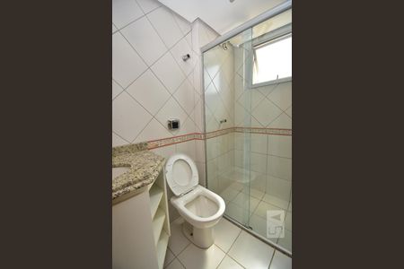 Banheiro da Suíte de apartamento para alugar com 2 quartos, 75m² em Sul (águas Claras), Brasília