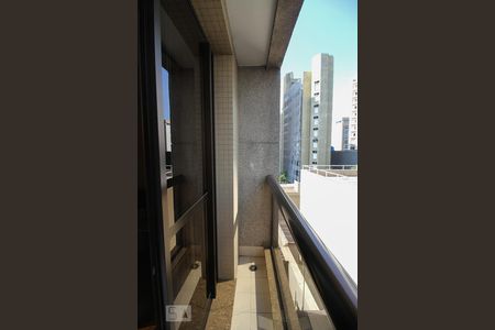 Varanda da Sala de kitnet/studio à venda com 1 quarto, 34m² em Vila Mariana, São Paulo