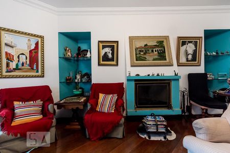 Sala de apartamento à venda com 4 quartos, 188m² em Indianópolis, São Paulo