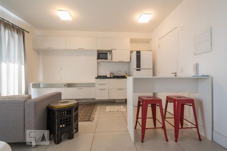 Cozinha de apartamento à venda com 1 quarto, 68m² em Jardim Novo Santo Amaro, São Paulo