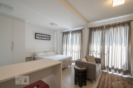 Sala de apartamento à venda com 1 quarto, 68m² em Jardim Novo Santo Amaro, São Paulo