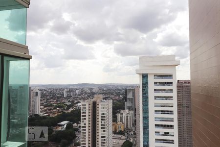 Vista da Suíte de apartamento para alugar com 1 quarto, 44m² em Setor Bueno, Goiânia