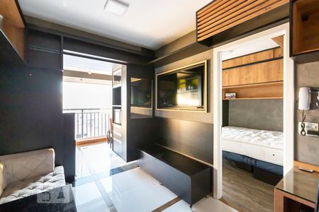 Sala/Cozinha de apartamento para alugar com 1 quarto, 37m² em Campos Elíseos, São Paulo