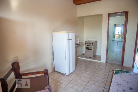 Cozinha de kitnet/studio para alugar com 1 quarto, 27m² em Curicica, Rio de Janeiro