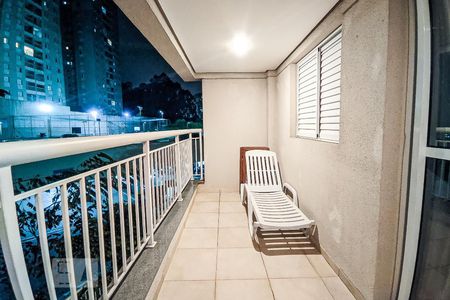 Varanda de apartamento à venda com 2 quartos, 92m² em Parque Taboão, Taboão da Serra