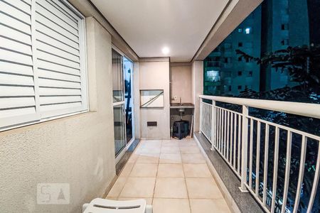 Varanda de apartamento à venda com 2 quartos, 92m² em Parque Taboão, Taboão da Serra