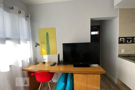 Sala de apartamento à venda com 1 quarto, 39m² em Paraíso do Morumbi, São Paulo