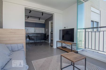 Sala de kitnet/studio para alugar com 1 quarto, 37m² em Barra Funda, São Paulo