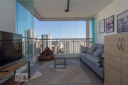 Sala de kitnet/studio para alugar com 1 quarto, 37m² em Barra Funda, São Paulo