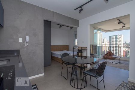 Visão Geral de kitnet/studio para alugar com 1 quarto, 37m² em Barra Funda, São Paulo