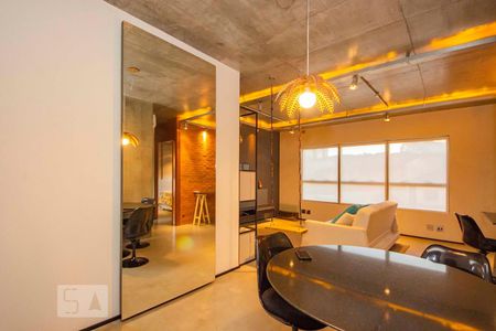 Sala  de apartamento à venda com 1 quarto, 70m² em Petrópolis, Porto Alegre