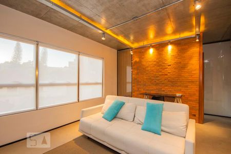 Sala  de apartamento à venda com 1 quarto, 70m² em Petrópolis, Porto Alegre