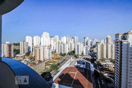 Varanda da Sala - Vista de apartamento para alugar com 2 quartos, 76m² em Jardim Goiás, Goiânia