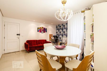 Sala de Jantar de apartamento à venda com 2 quartos, 88m² em Campestre, Santo André