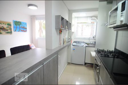 Cozinha de apartamento para alugar com 2 quartos, 68m² em Marechal Rondon, Canoas