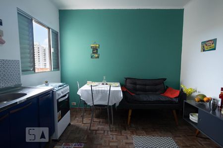 Quarto - Cozinha de kitnet/studio para alugar com 1 quarto, 20m² em Vila Libanesa, São Paulo