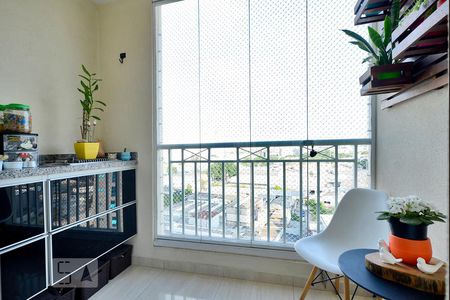 Varanda da Sala de apartamento à venda com 2 quartos, 67m² em Água Branca, São Paulo