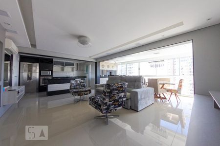 Sala de apartamento para alugar com 3 quartos, 114m² em Jardim do Salso, Porto Alegre