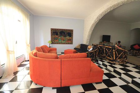 Sala de casa à venda com 3 quartos, 318m² em Vila Scarpelli, Santo André