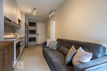 Sala de apartamento à venda com 1 quarto, 49m² em Jardim Paulista, São Paulo