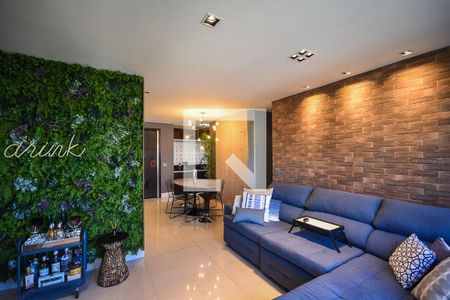 Sala de apartamento à venda com 2 quartos, 70m² em Jardim Fonte do Morumbi, São Paulo