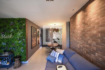 Sala de apartamento à venda com 2 quartos, 70m² em Jardim Fonte do Morumbi, São Paulo