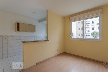 Sala de apartamento para alugar com 1 quarto, 37m² em Humaitá, Porto Alegre