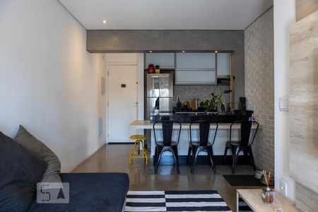 Sala de apartamento para alugar com 2 quartos, 57m² em Vila Gomes, São Paulo