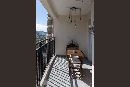 Varanda da Sala de apartamento para alugar com 2 quartos, 57m² em Vila Gomes, São Paulo