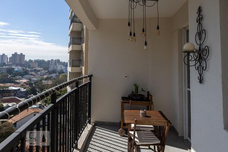 Varanda da Sala de apartamento para alugar com 2 quartos, 57m² em Vila Gomes, São Paulo