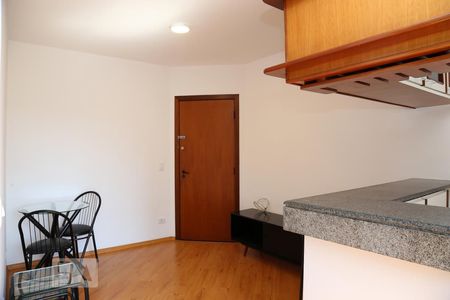 Sala/Cozinha de apartamento à venda com 1 quarto, 30m² em Vila Suzana, São Paulo