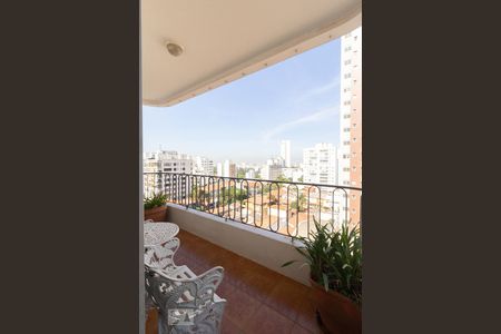 Varanda de apartamento à venda com 3 quartos, 135m² em Sumaré, São Paulo