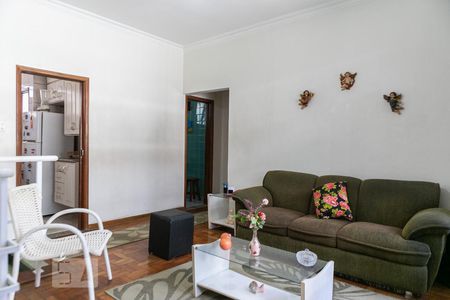 Sala de casa de condomínio para alugar com 2 quartos, 62m² em Boqueirão, Santos