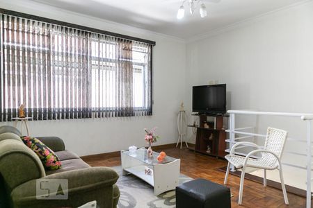 Sala de casa de condomínio para alugar com 2 quartos, 62m² em Boqueirão, Santos