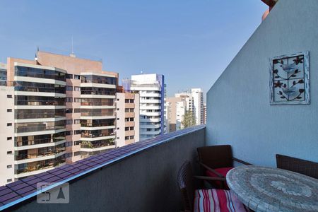 Varanda da Sala de kitnet/studio para alugar com 1 quarto, 70m² em Vila Andrade, São Paulo