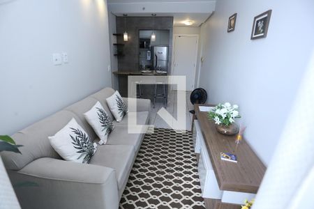 sala de apartamento para alugar com 1 quarto, 43m² em Sul (águas Claras), Brasília