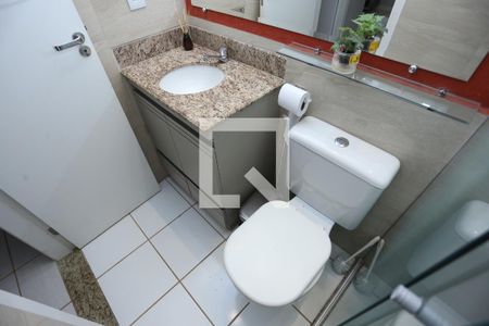 Banheiro de apartamento para alugar com 1 quarto, 43m² em Sul (águas Claras), Brasília